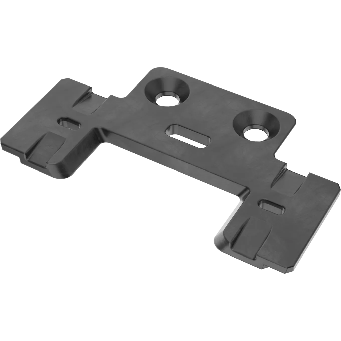 Dark gray AXIS TA9001 Wall Mount Bracket viewed from its left