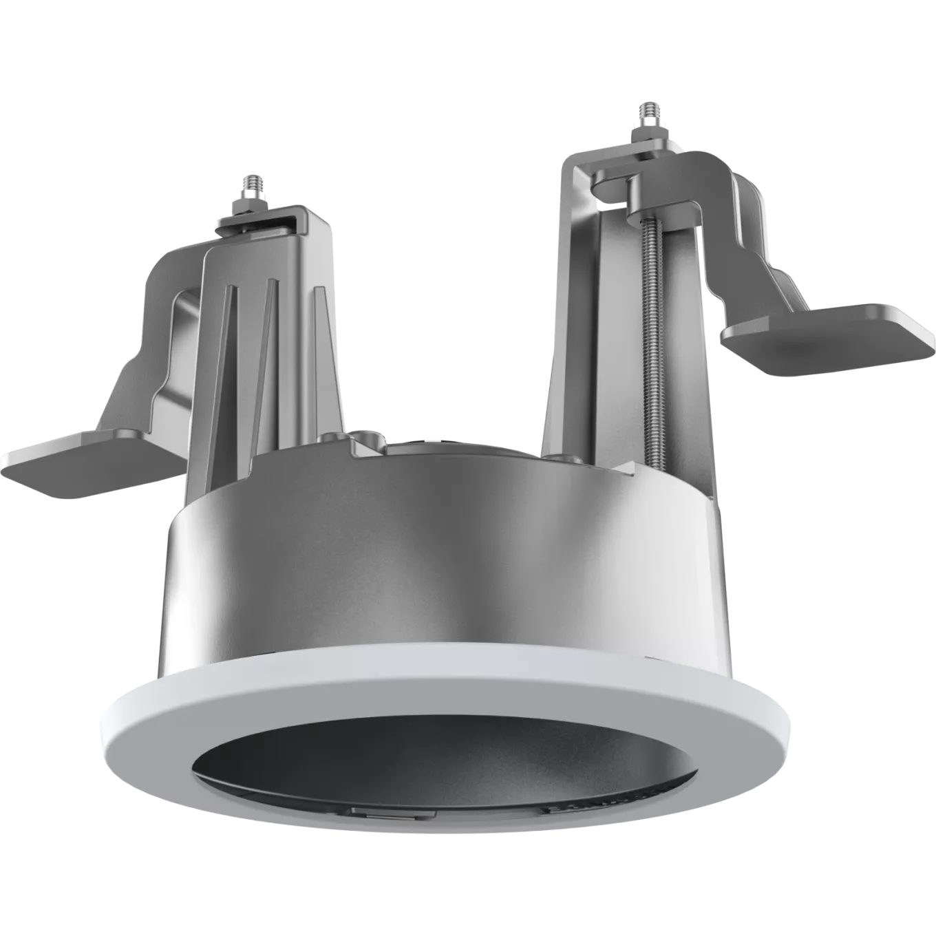 Silver AXIS TM3213-E Recessed Mount viewed from its left angle