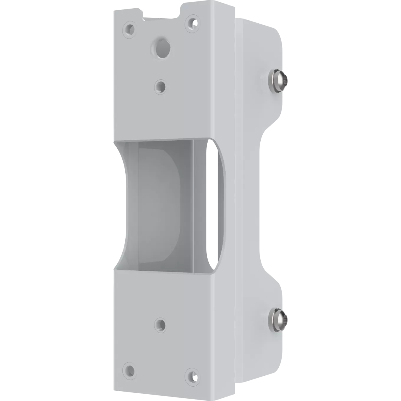 White AXIS TQ9302 Pole Mount viewed from its left angle