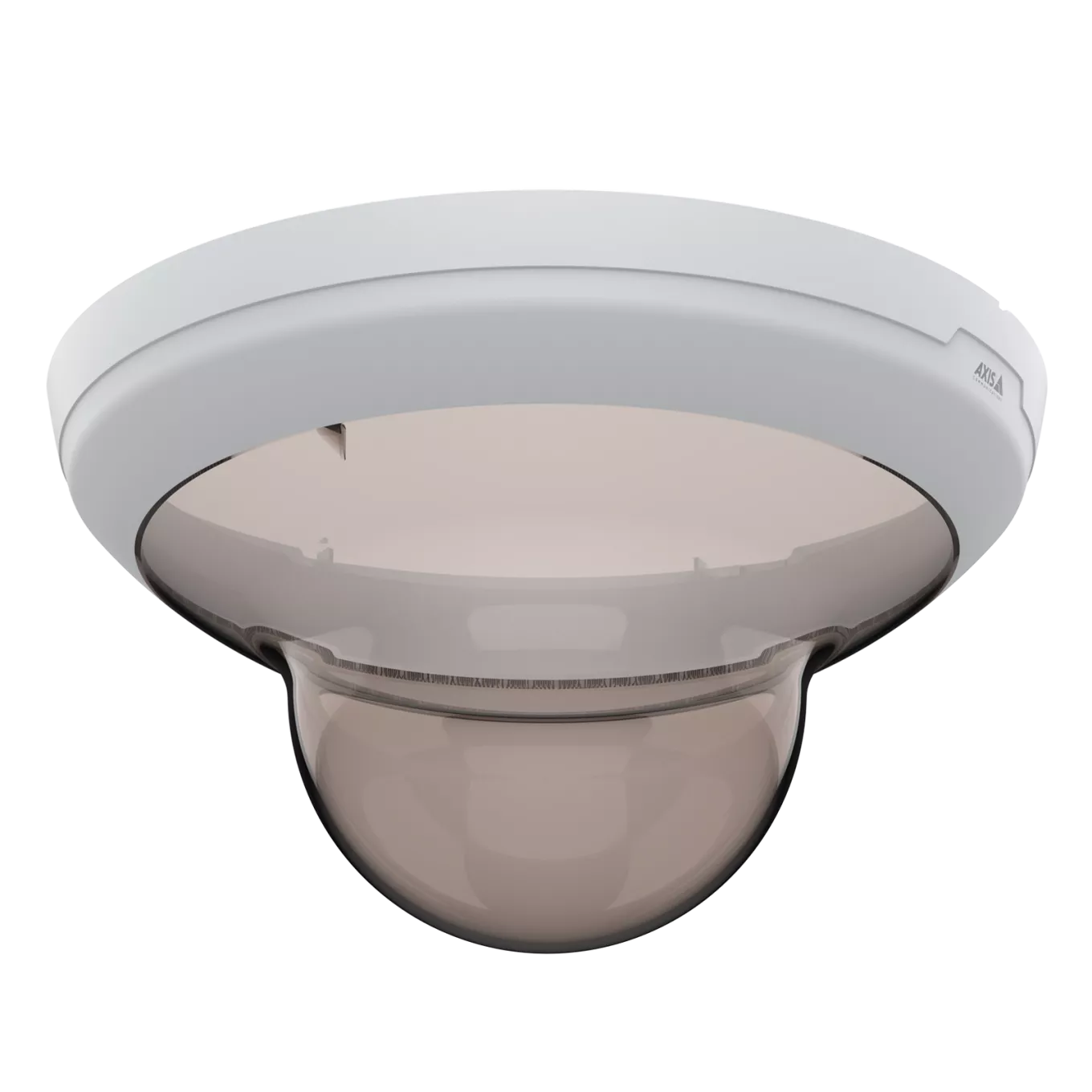 Cobertura dome fumê com anel branco