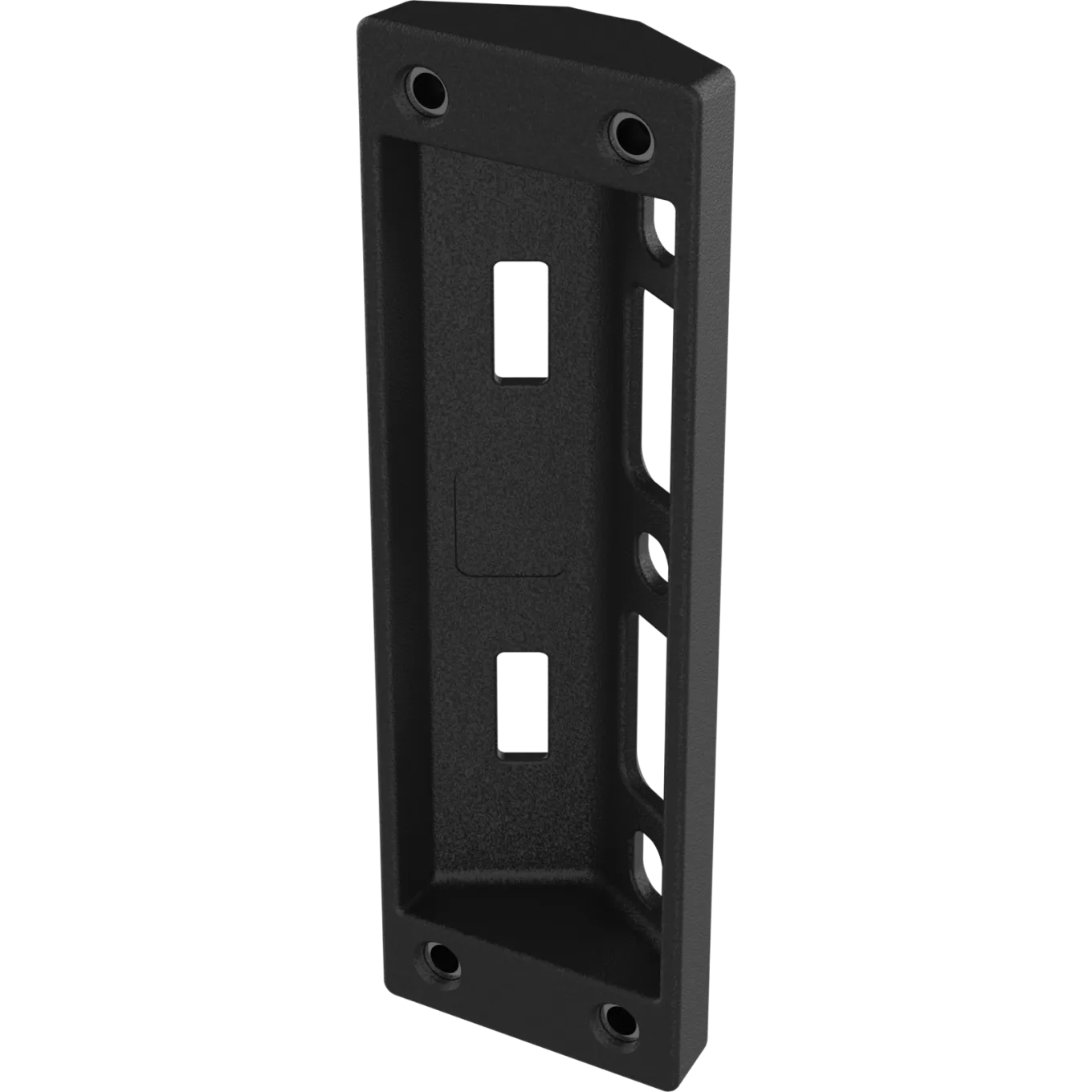 Black AXIS TI8606 Wedge Mount viewed from its left angle