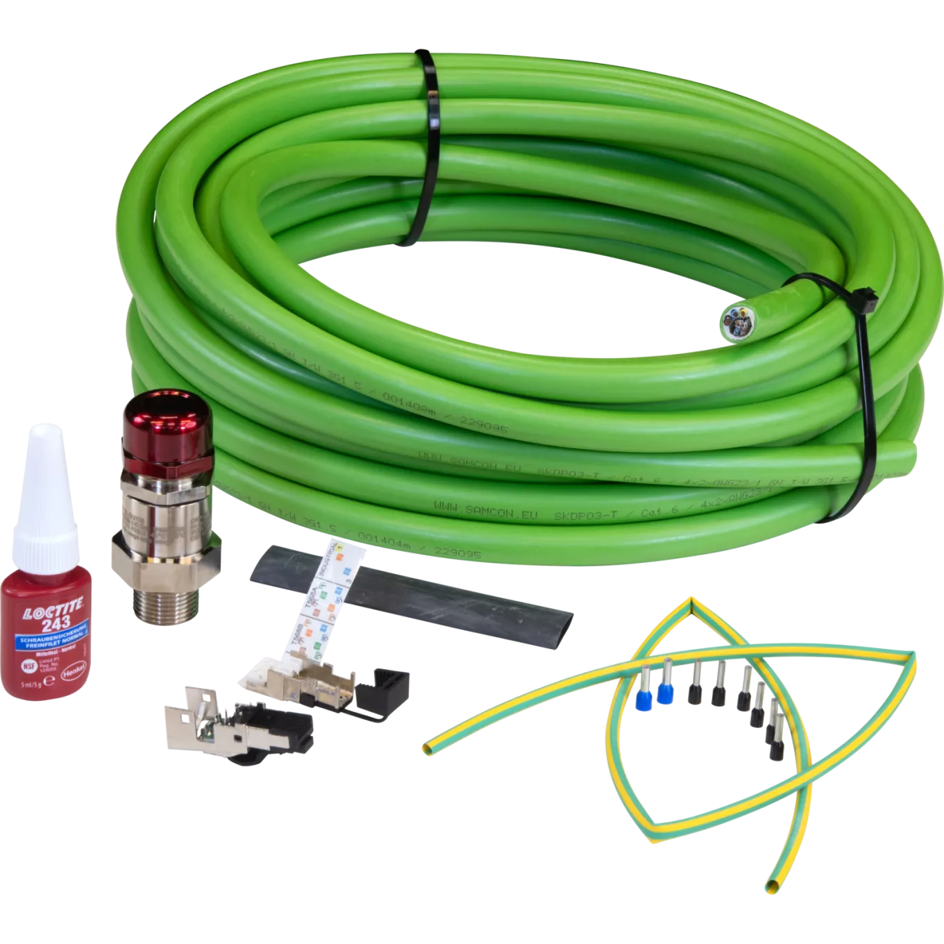 Product image of non-armored data and power cable