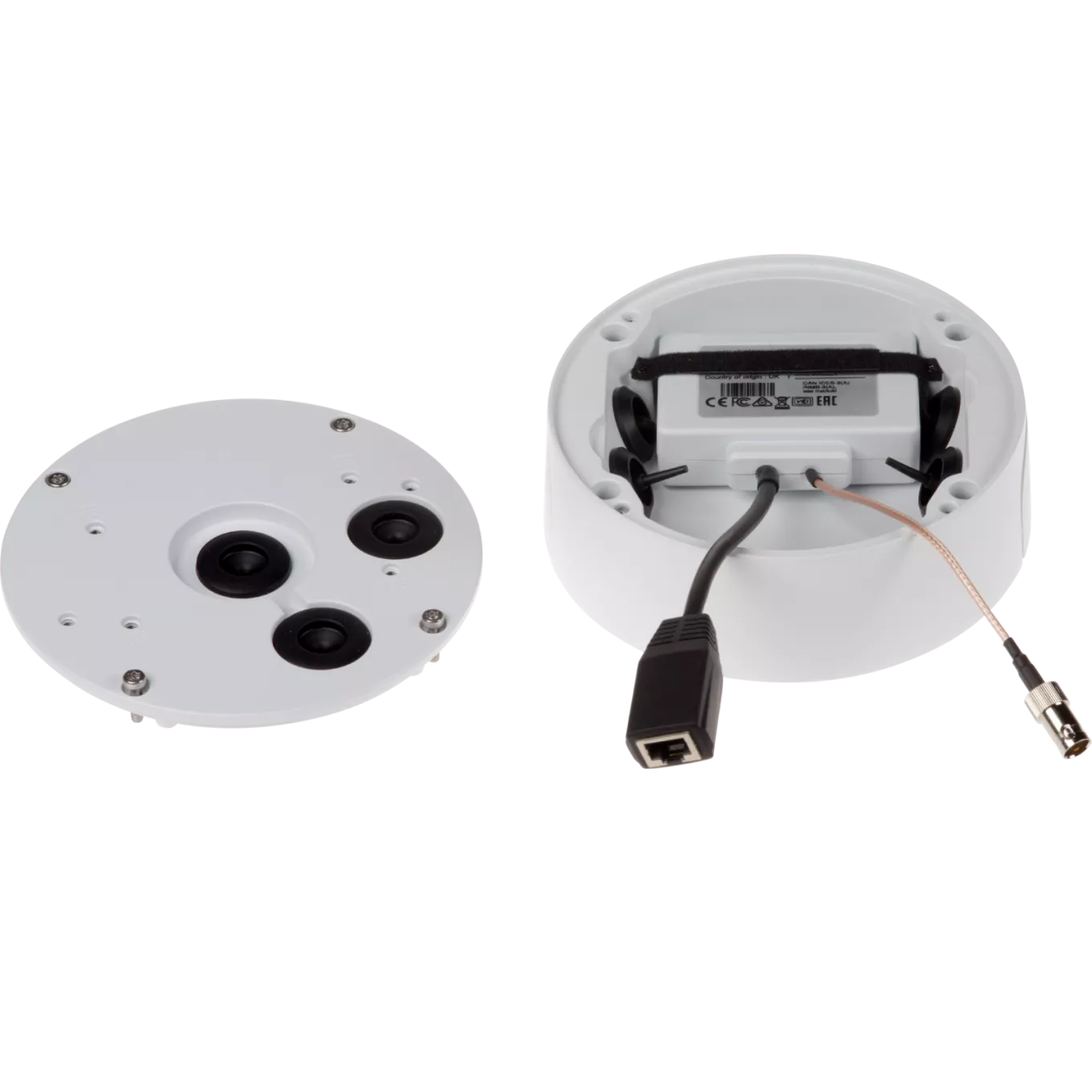 Zdjęcie produktu PoE+ zainstalowanego w skrzynce kablowej