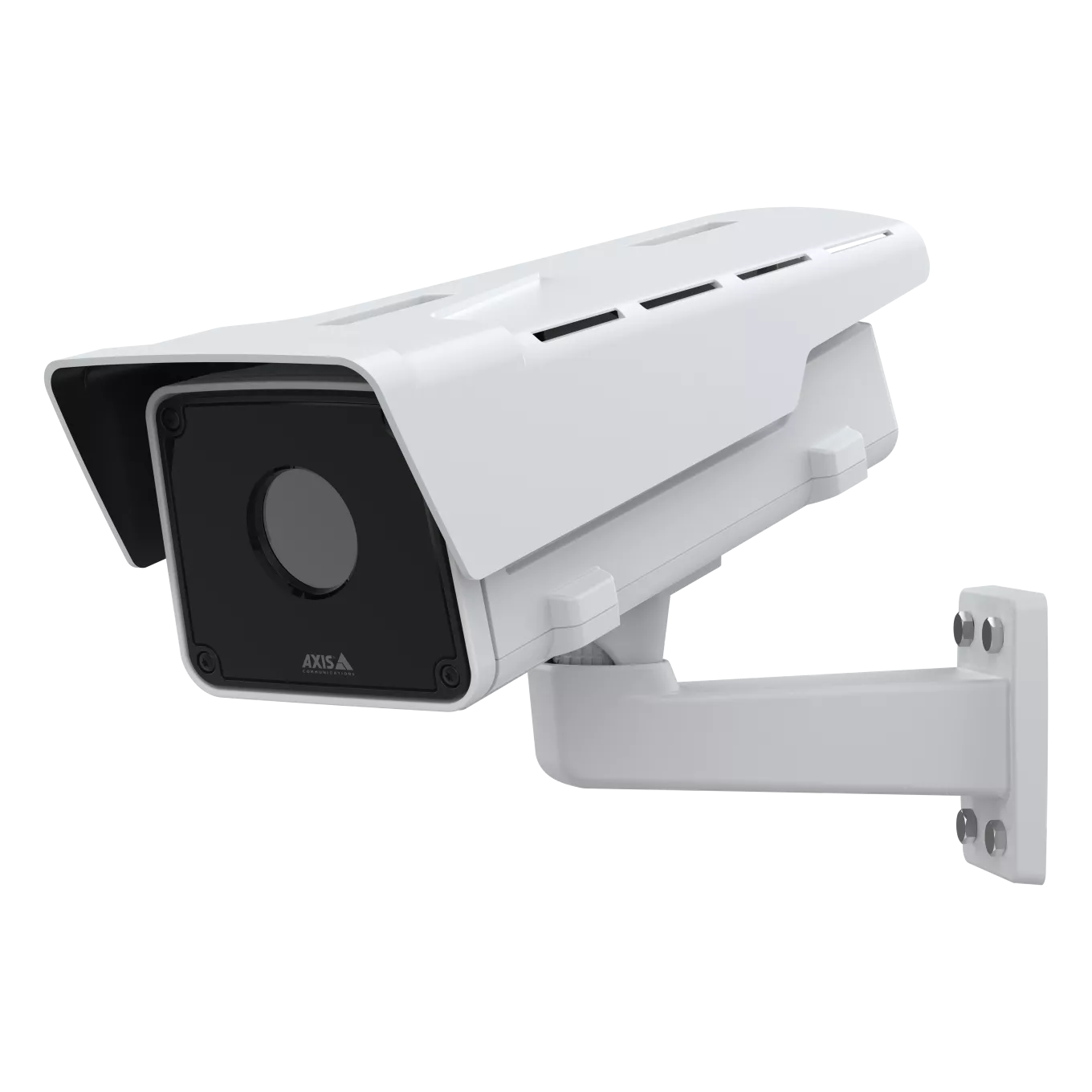 AXIS Q2101-E/Q2112-E installed with wall mount
