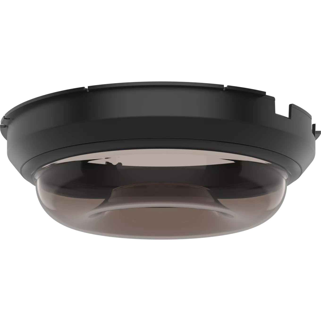 AXIS TP3841-E Dome Smoked viewed from its left angle