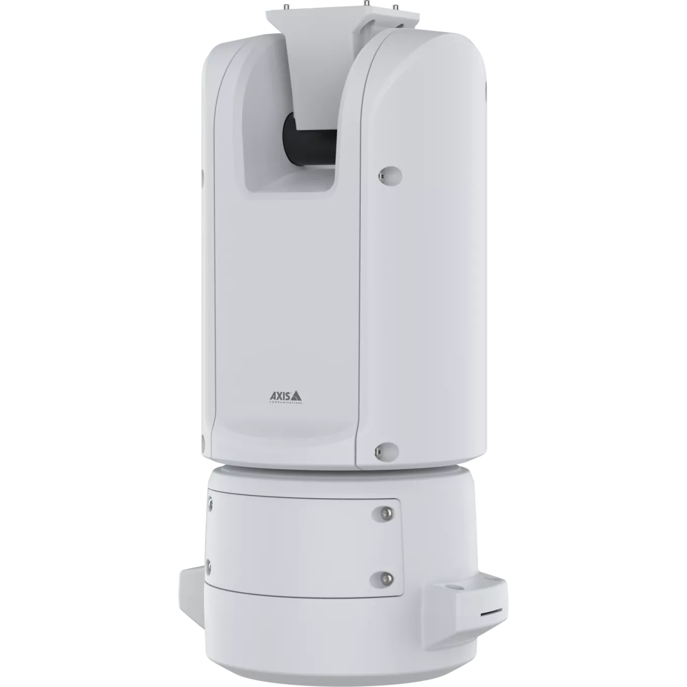 White AXIS TQ1818-E Positioning Unit blanco, visto desde su ángulo izquierdo