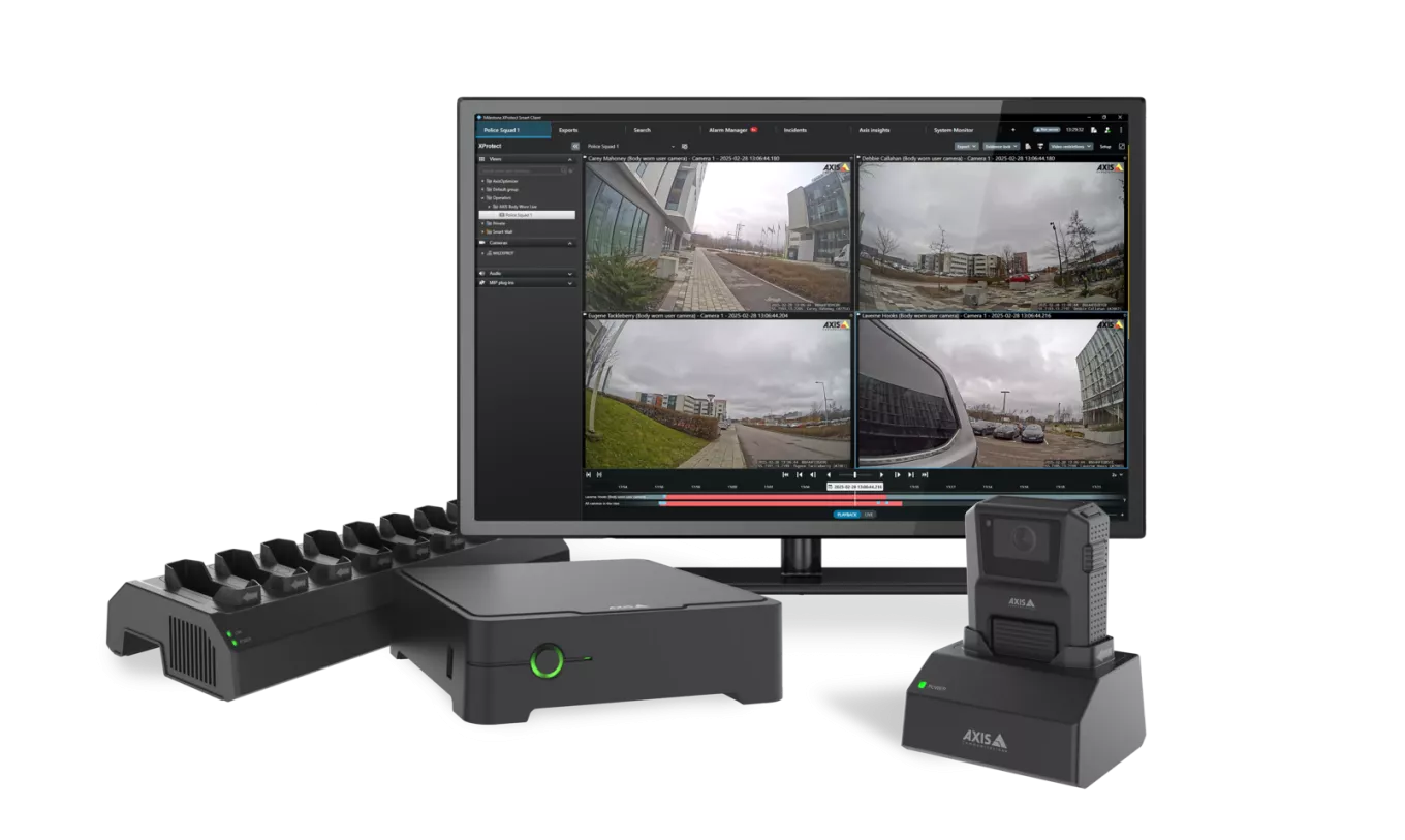 AXIS Body Worn for XProtect