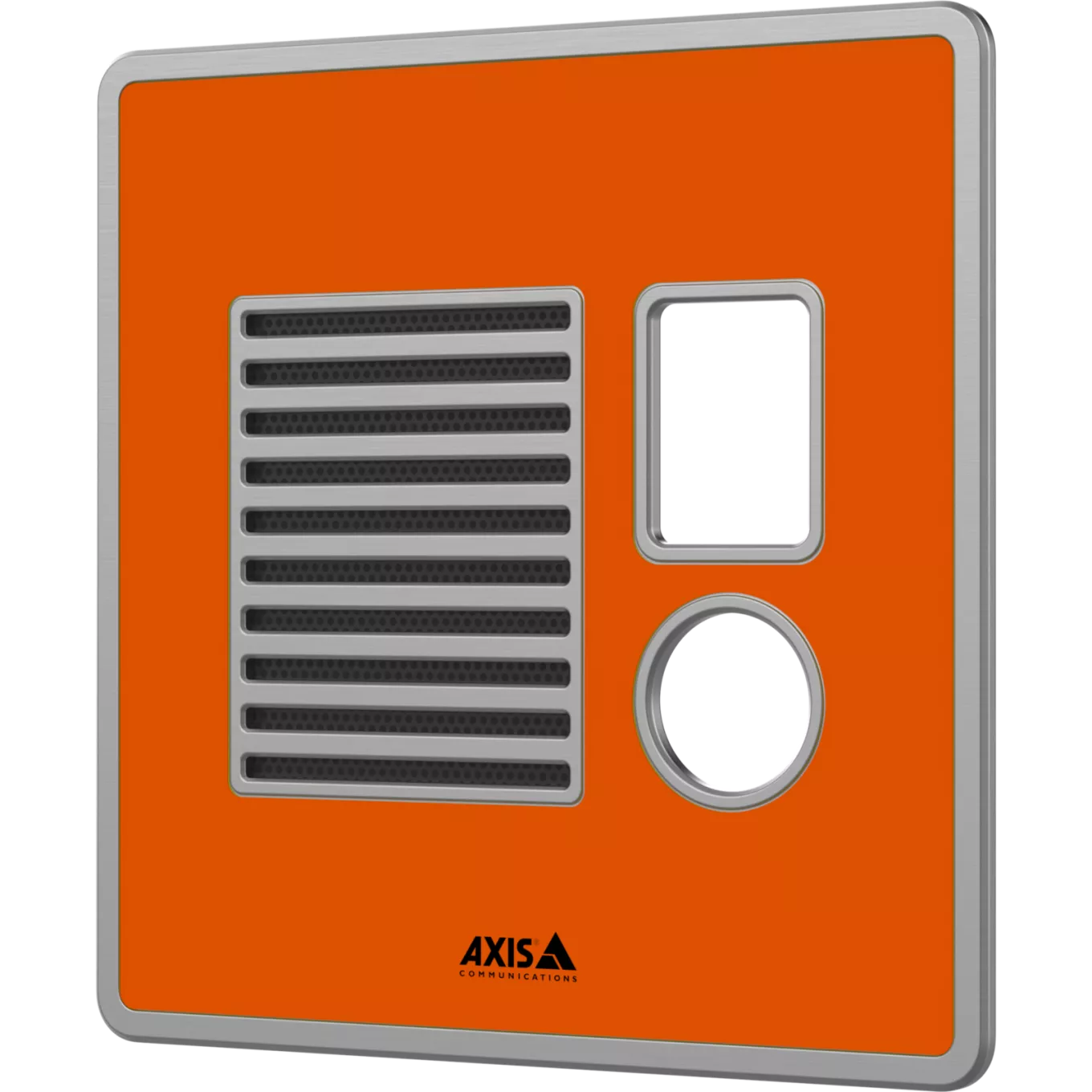 Orange AXIS TI8908 Safety Face Plate Replacement viewed from its left angle