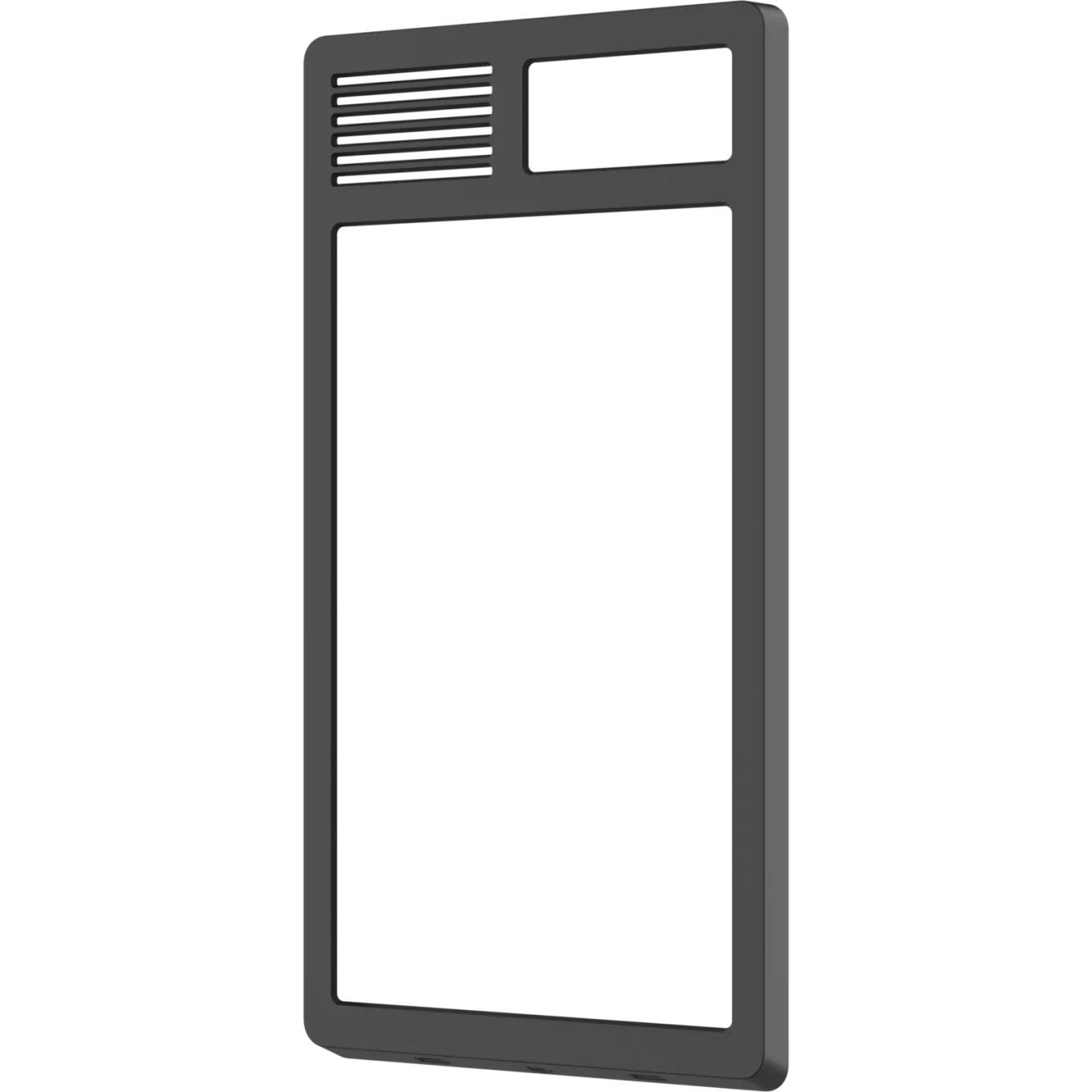 Black AXIS TI8909 Protection Cover viewed from its left angle