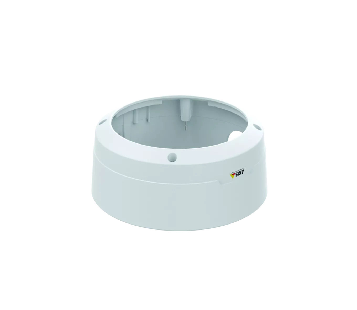왼쪽 각도에서 본 흰색 AXIS TQ3803-E Cover Top
