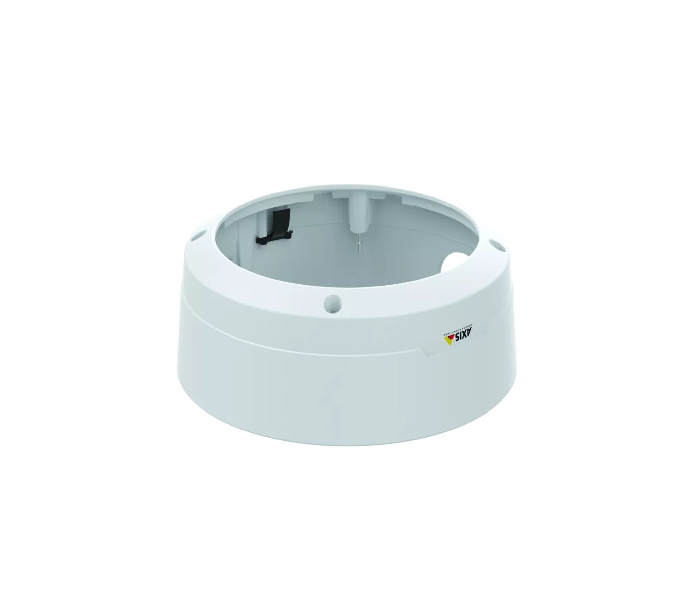 White AXIS TQ3804-E Cover Top viewed from its left angle