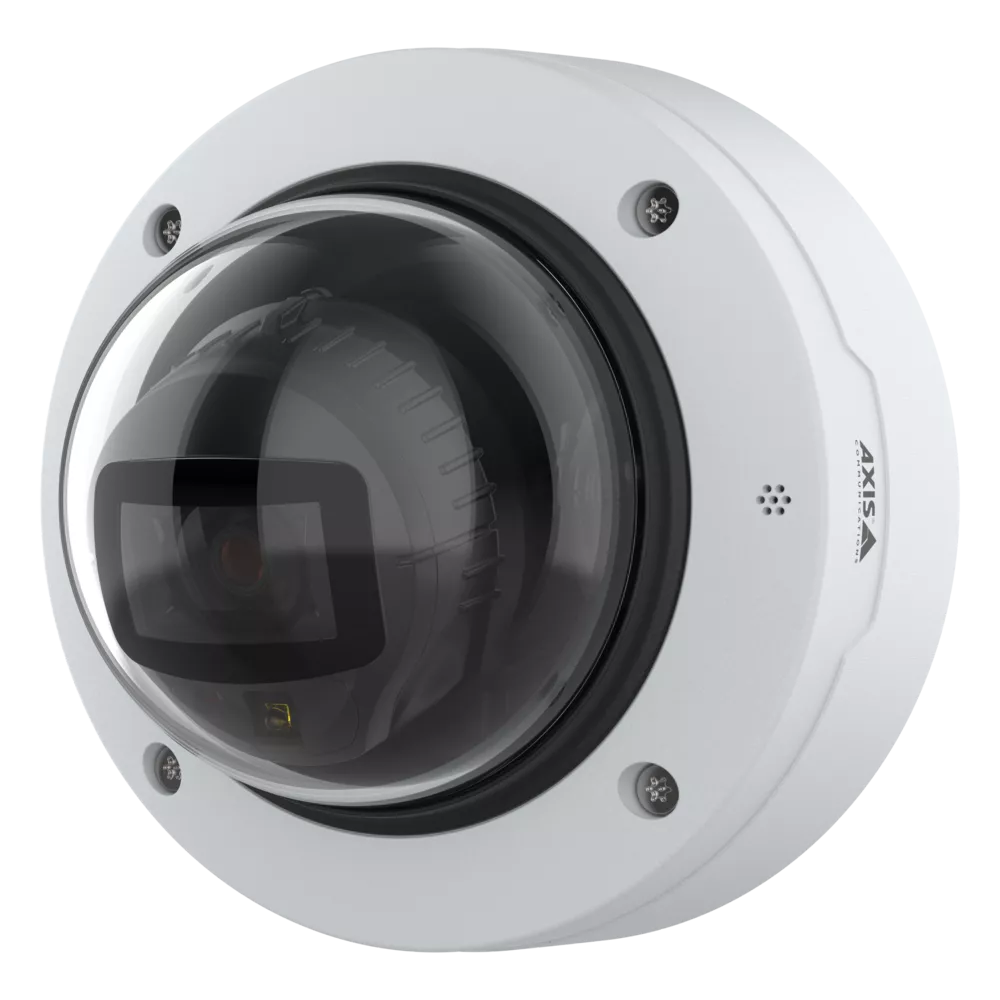 AXIS P3285-LV Dome Camera, widok z lewej.