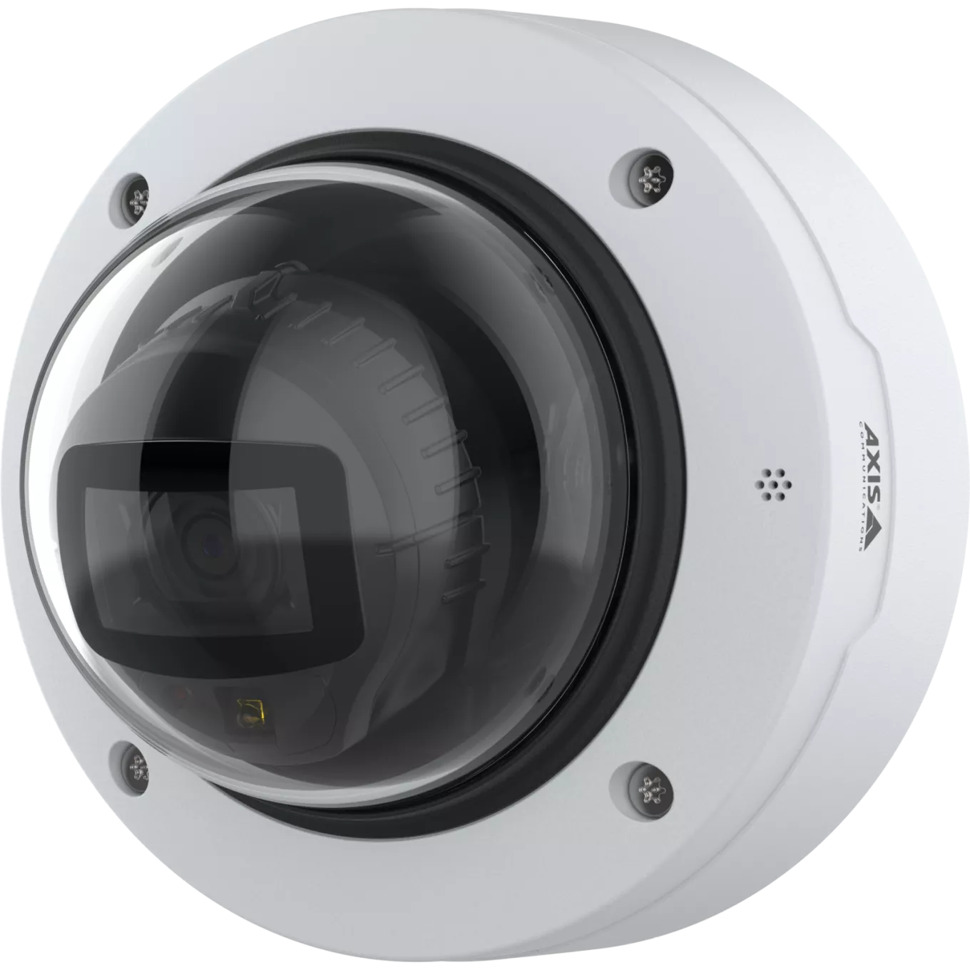 AXIS P3288-LV Dome Camera, Ansicht von links.