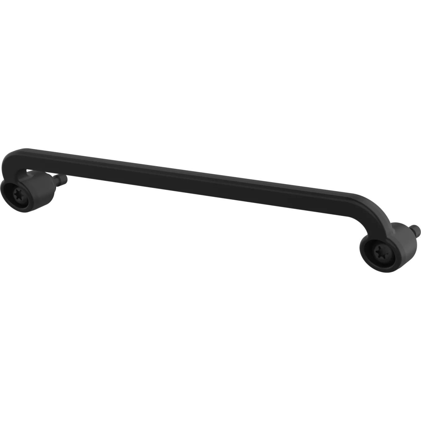 AXIS TQ1938-E Protection Bracket, kolor czarny, widok z lewej strony.