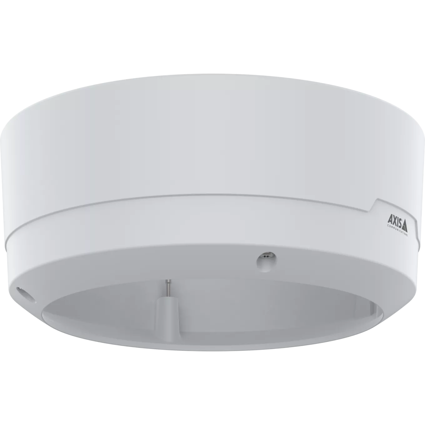 White AXIS TQ3816-E Cover Top viewed from its left angle.
