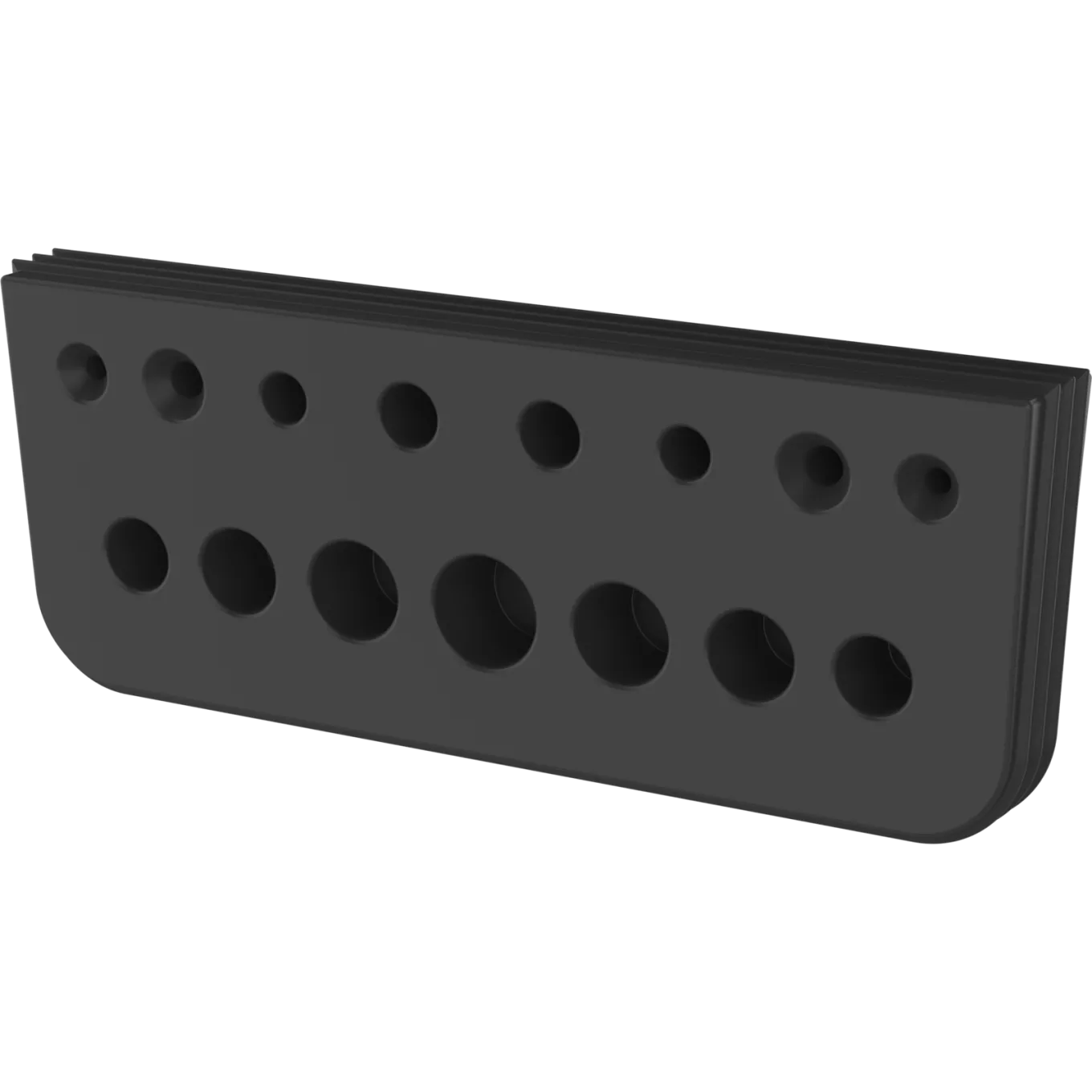 Black AXIS TQ3904 Gasket Cable viewed from its left angle.