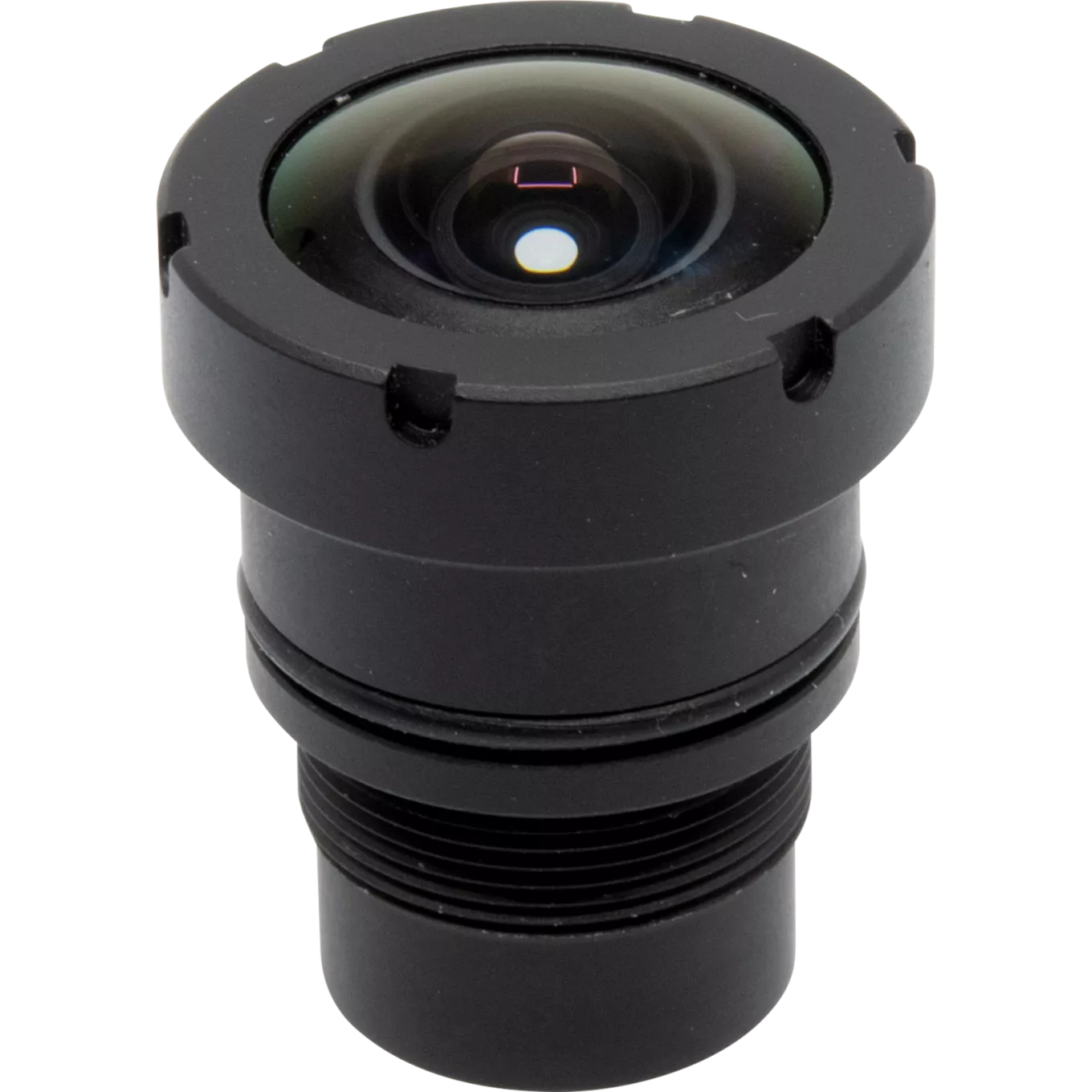 Fixed 28mm F2.2 lens for compact network cameras.