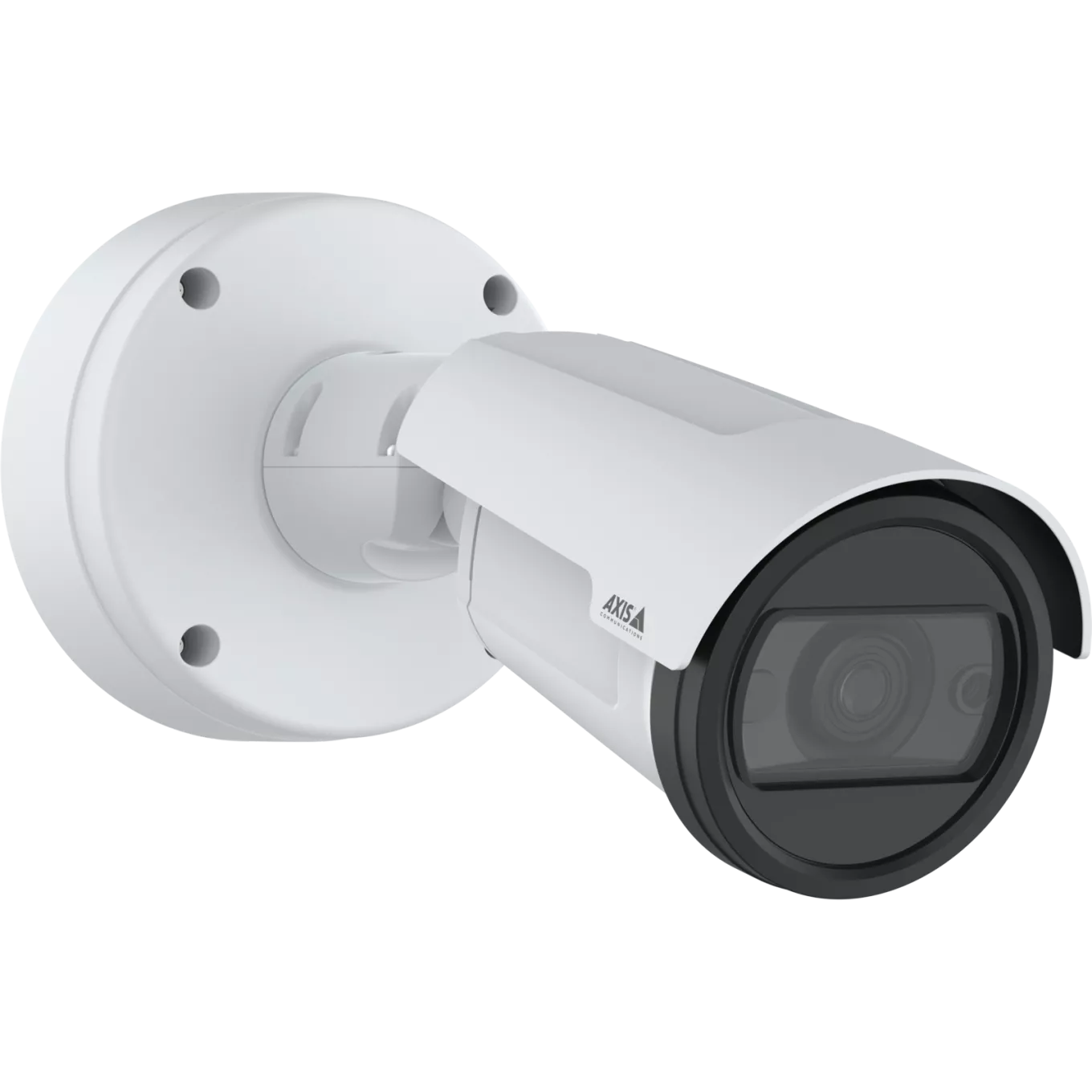 AXIS P1485-LE Bullet Camera on white background, viewed from the front