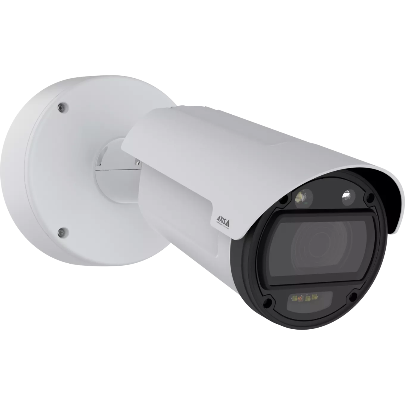 AXIS Q1808-LE outdoor bullet security camera with rugged housing and infrared lens.
