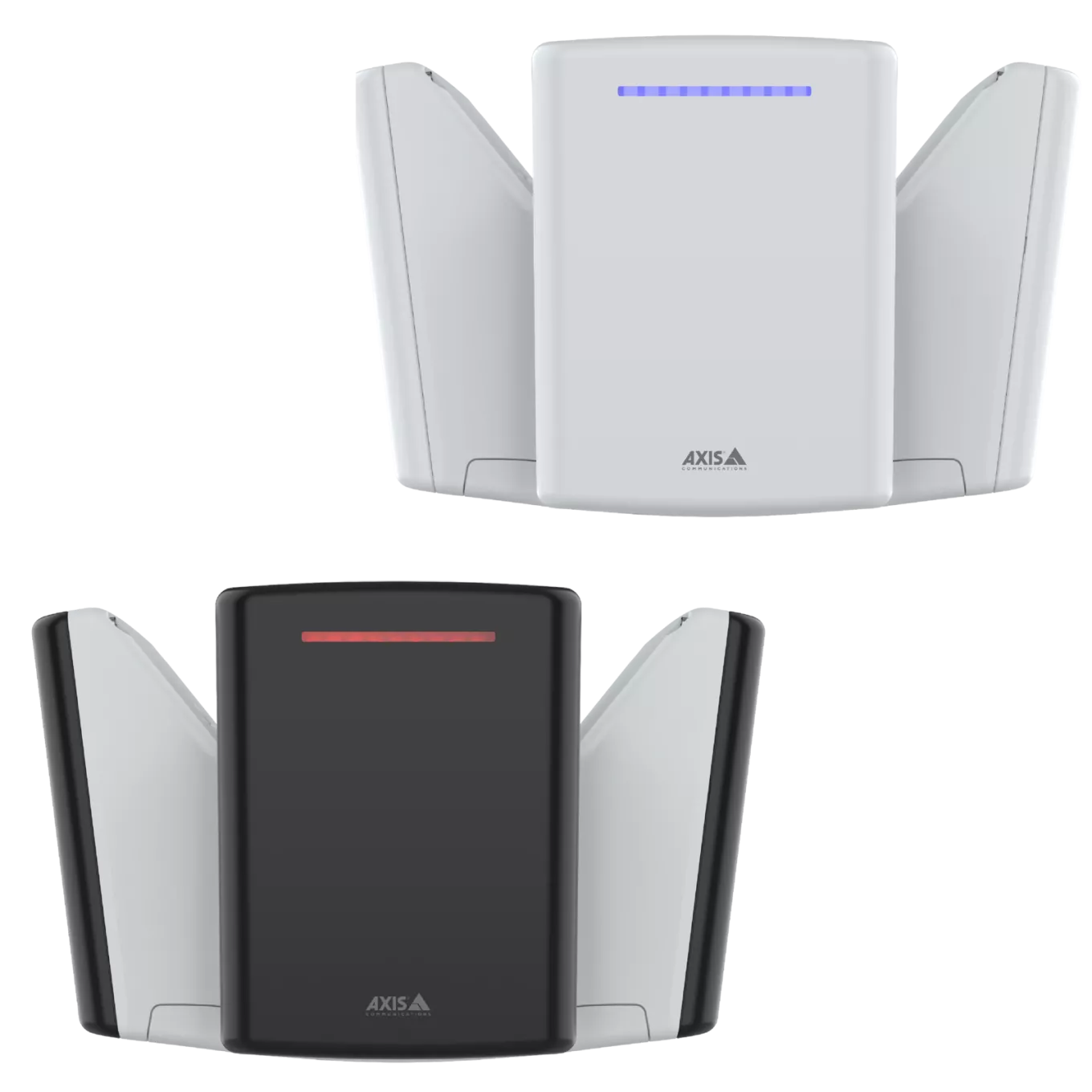 AXIS D2123-VE Radar, in black and white color