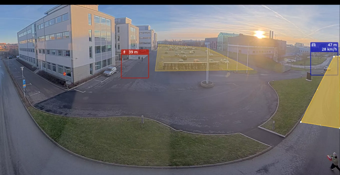 Axis Radar Data Visualizer scene