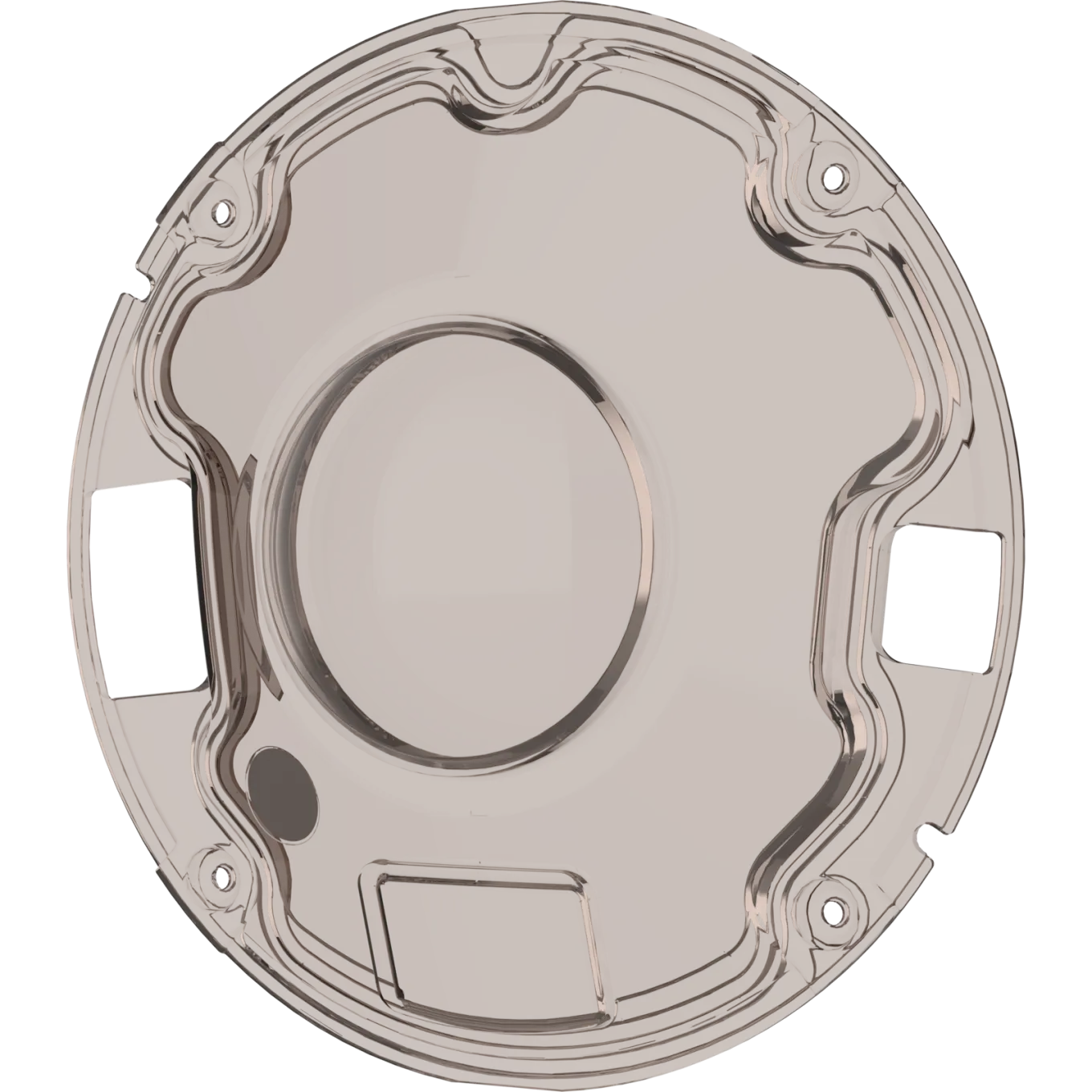 Steel AXIS TQ9804 Dome Smoked viewed from its right angle