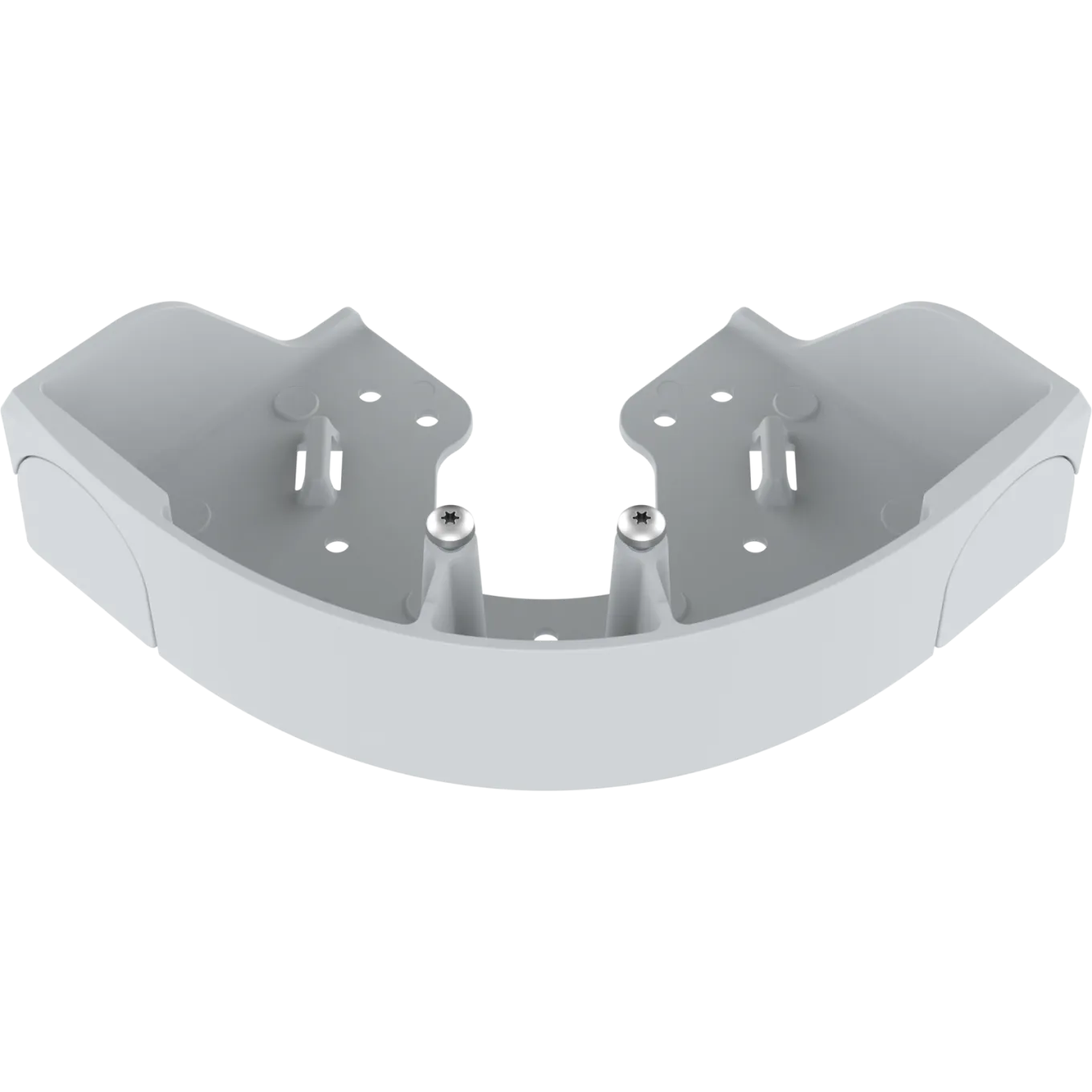 White AXIS TQ9602 Conduit Top Box viewed from its front