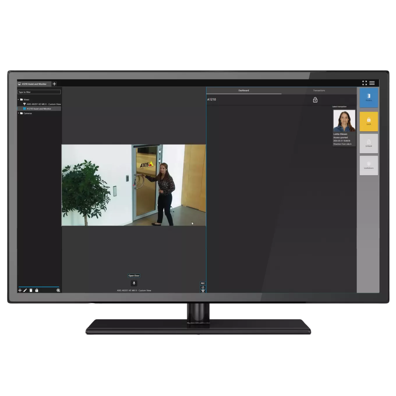 AXIS Camera Station Secure Entry