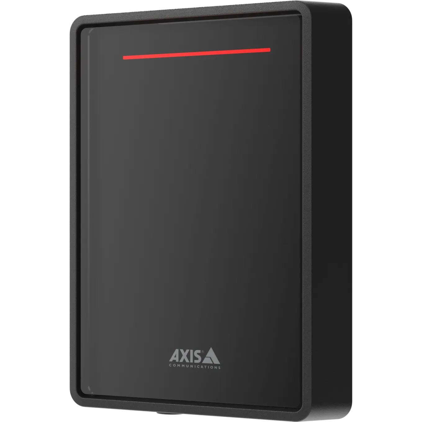 Black AXIS A4130-E Reader viewed from its left angle
