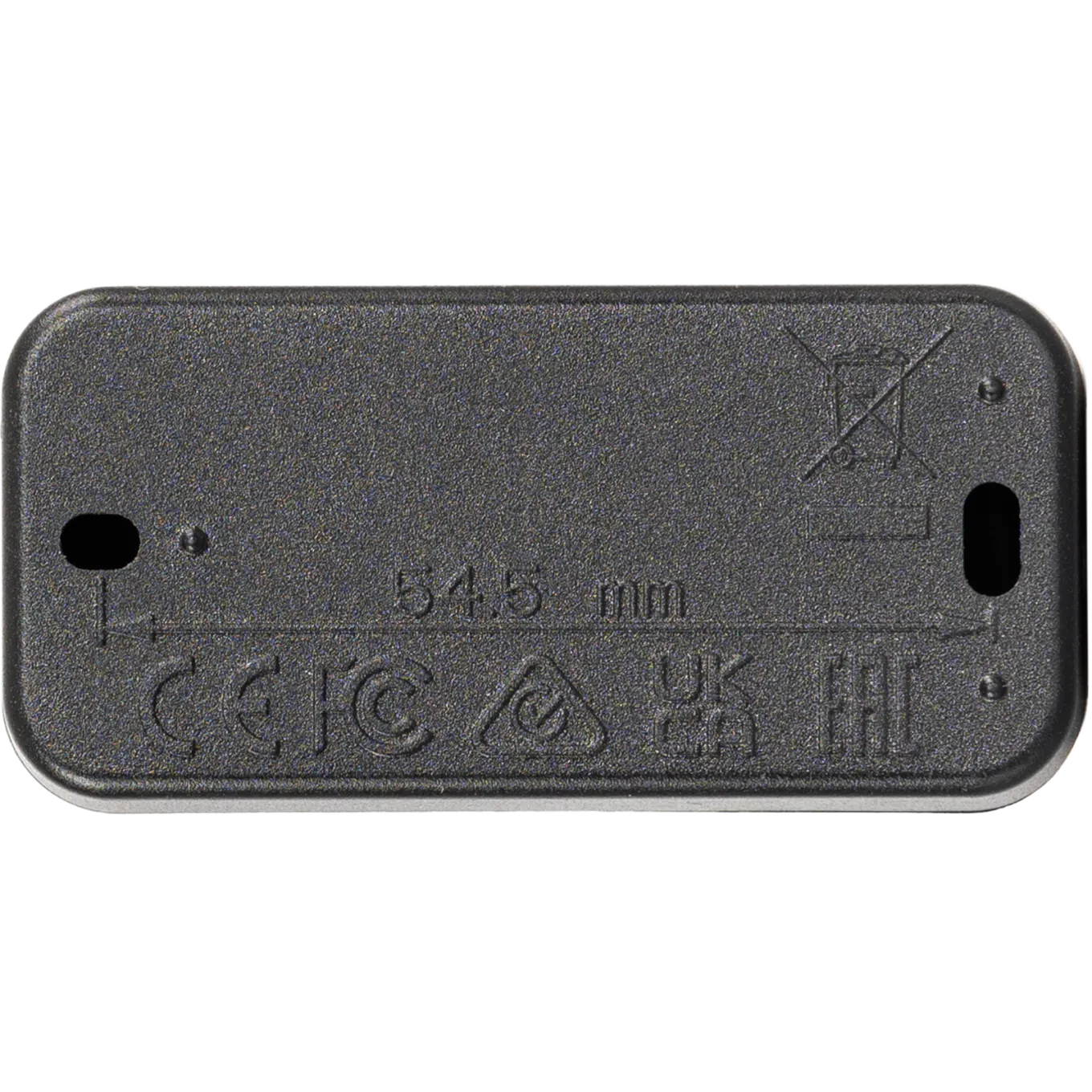 Black 2N Security Relay viewed from its back