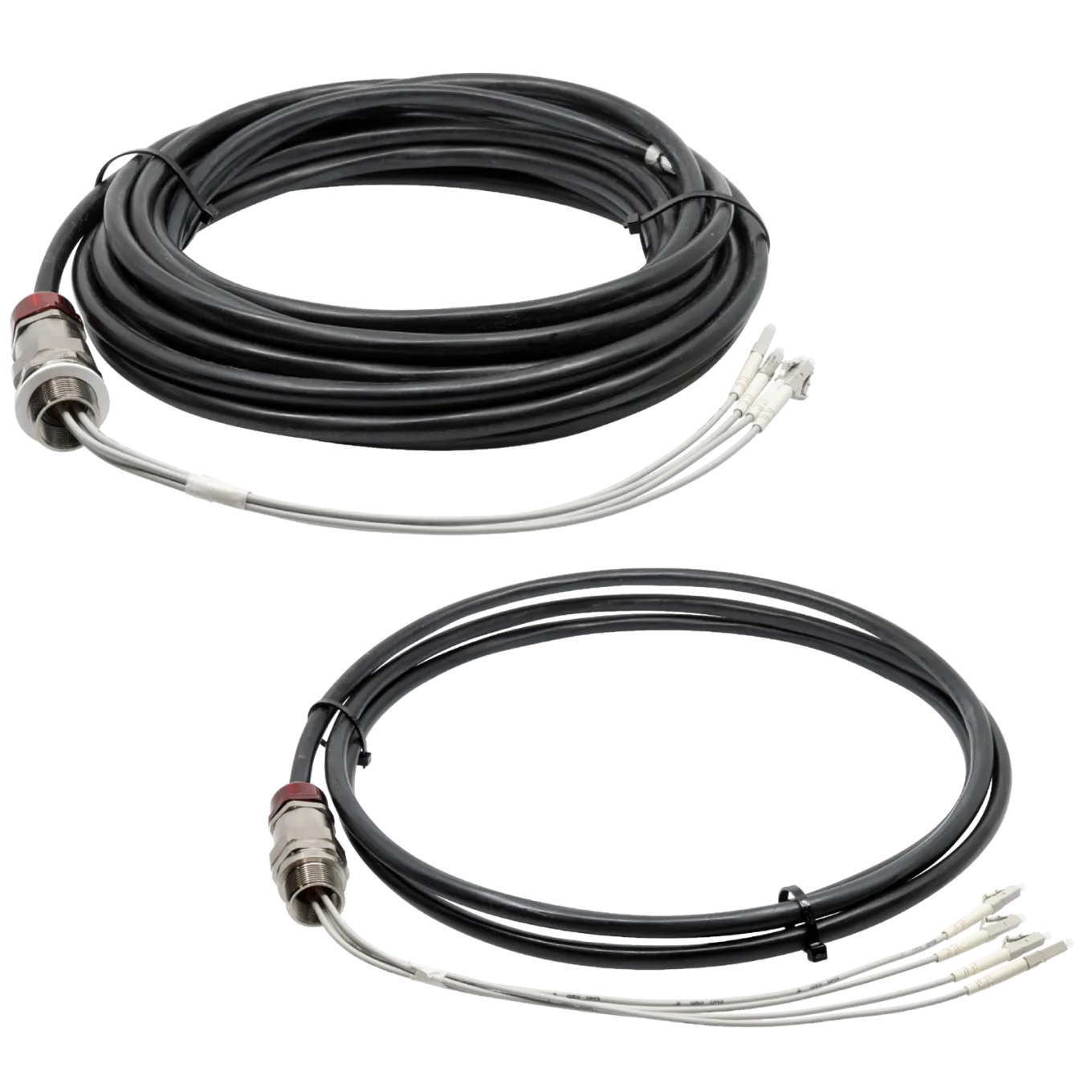 Product image of both length 5 and 10 m of AXIS TX1203 Fiber Optic Cable Kit Multimode