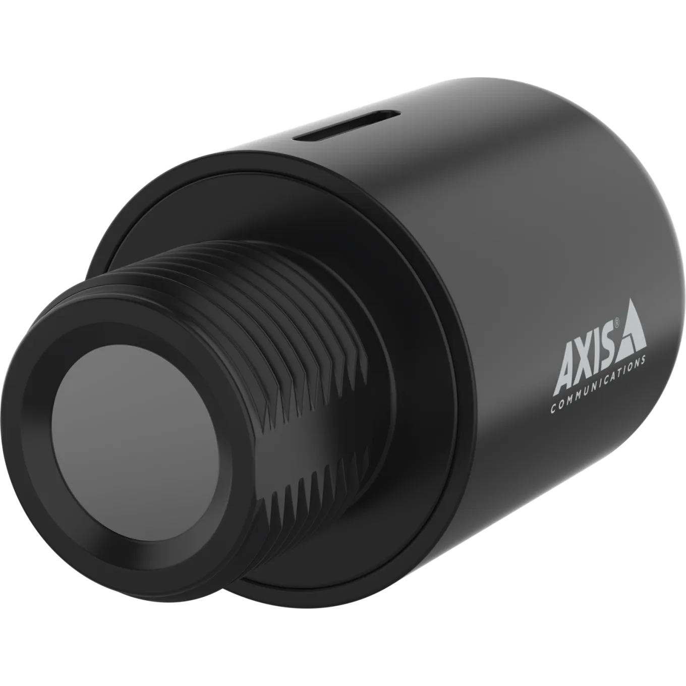 Black AXIS F2180-TE Thermal Sensor viewed from its right side