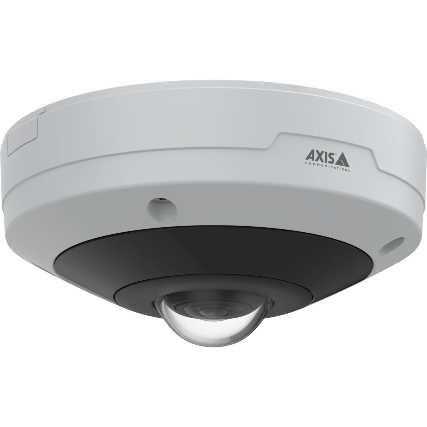 White AXIS M4338-PLVE viewed from its front 