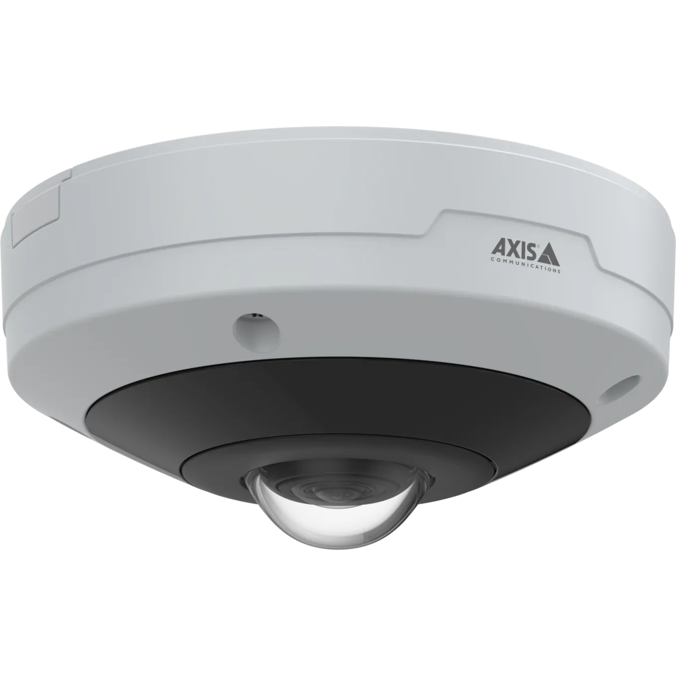 White AXIS M4348-PLVE viewed from its front