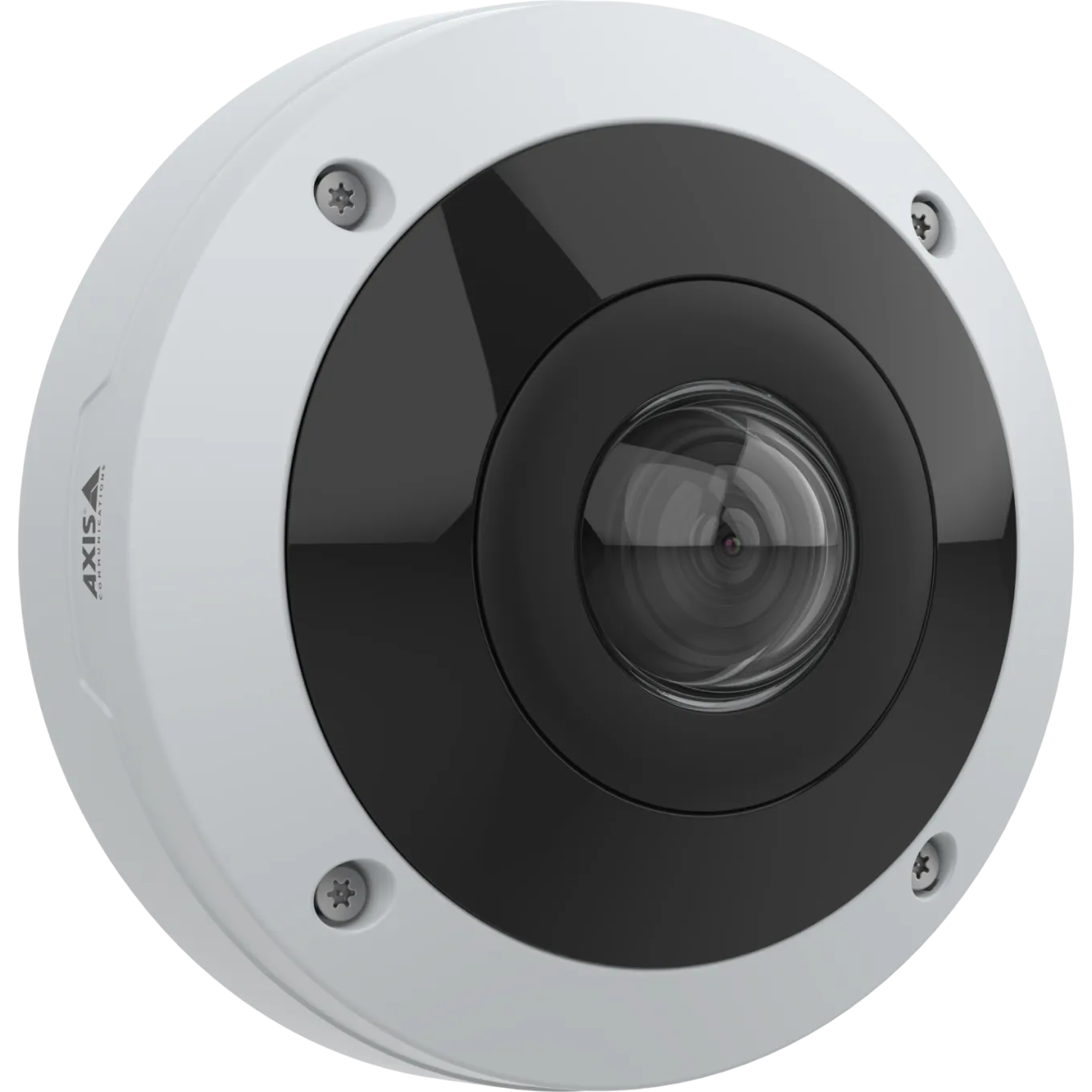 White AXIS M4347 and M4348 Panoramic Camera