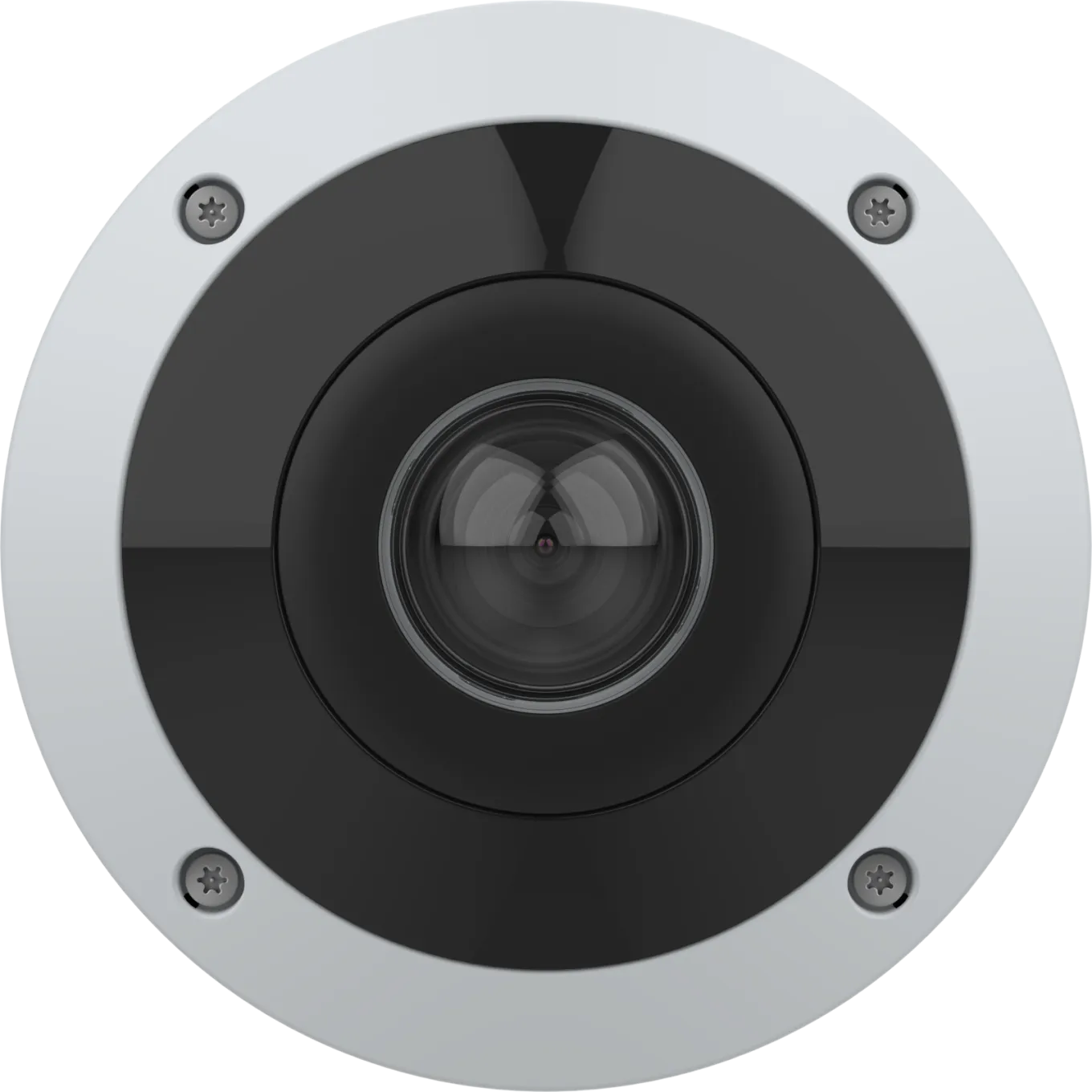 White AXIS M4347 and M4348 Panoramic Camera