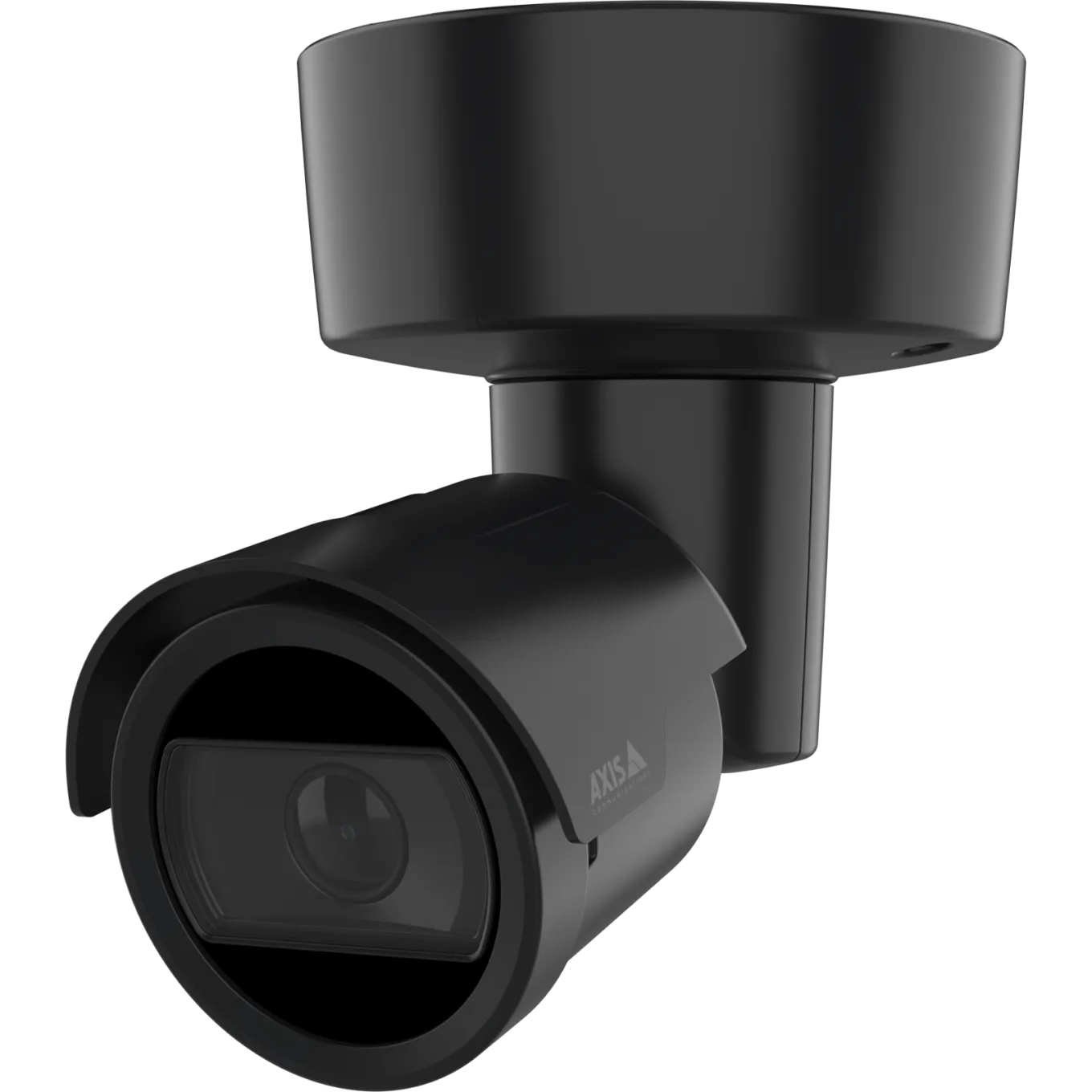 Czarna kamera typu bullet AXIS M2048-LE, widok z lewej