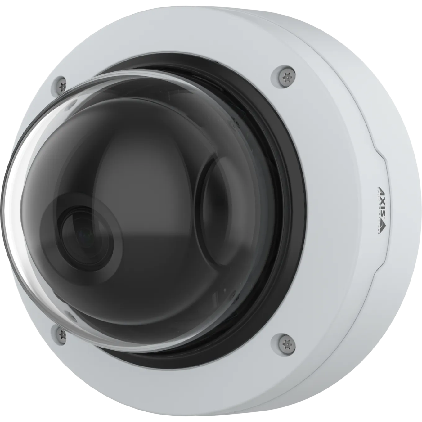AXIS P3407-VE Dome Camera viewed from its left angle