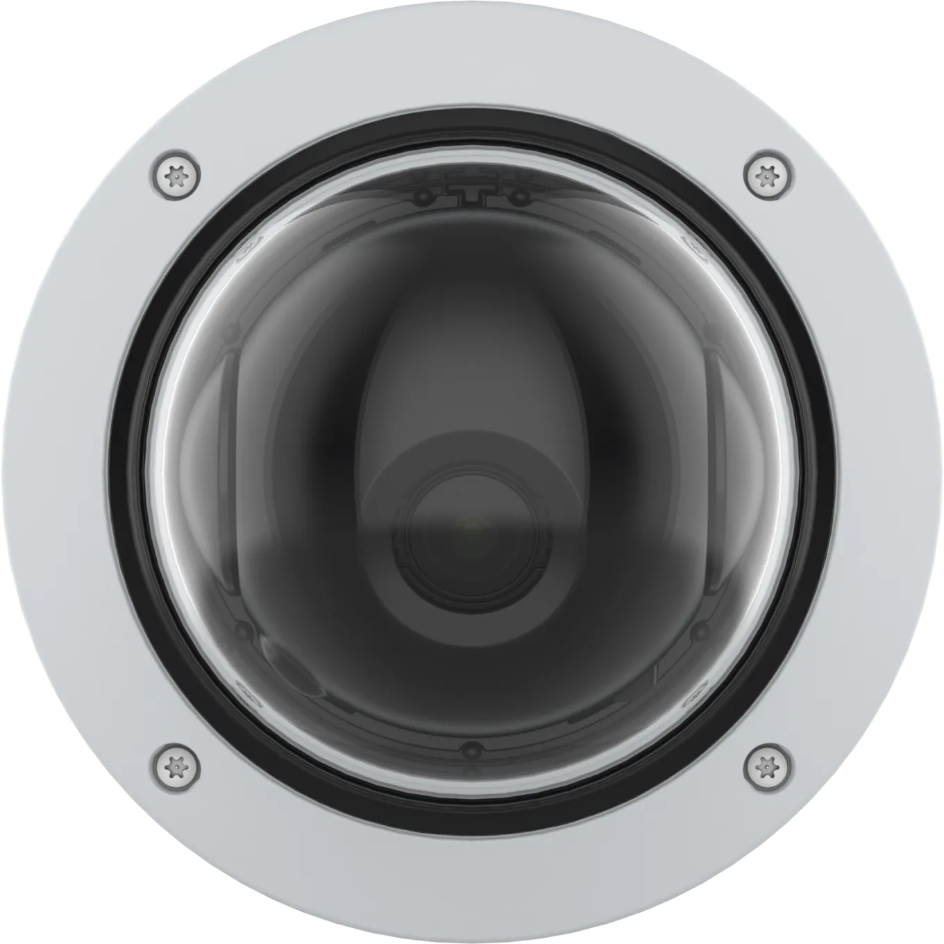 AXIS P3408-VE Dome camera in white, viewed from the front