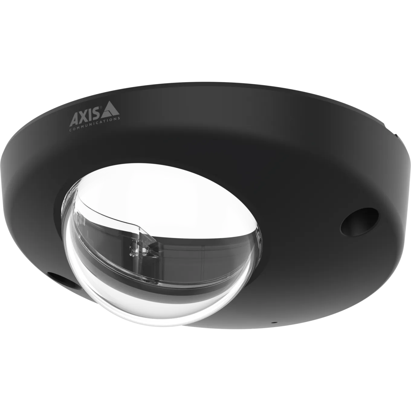 Black AXIS TP3844 Dome Cover Black viewed from its right angle