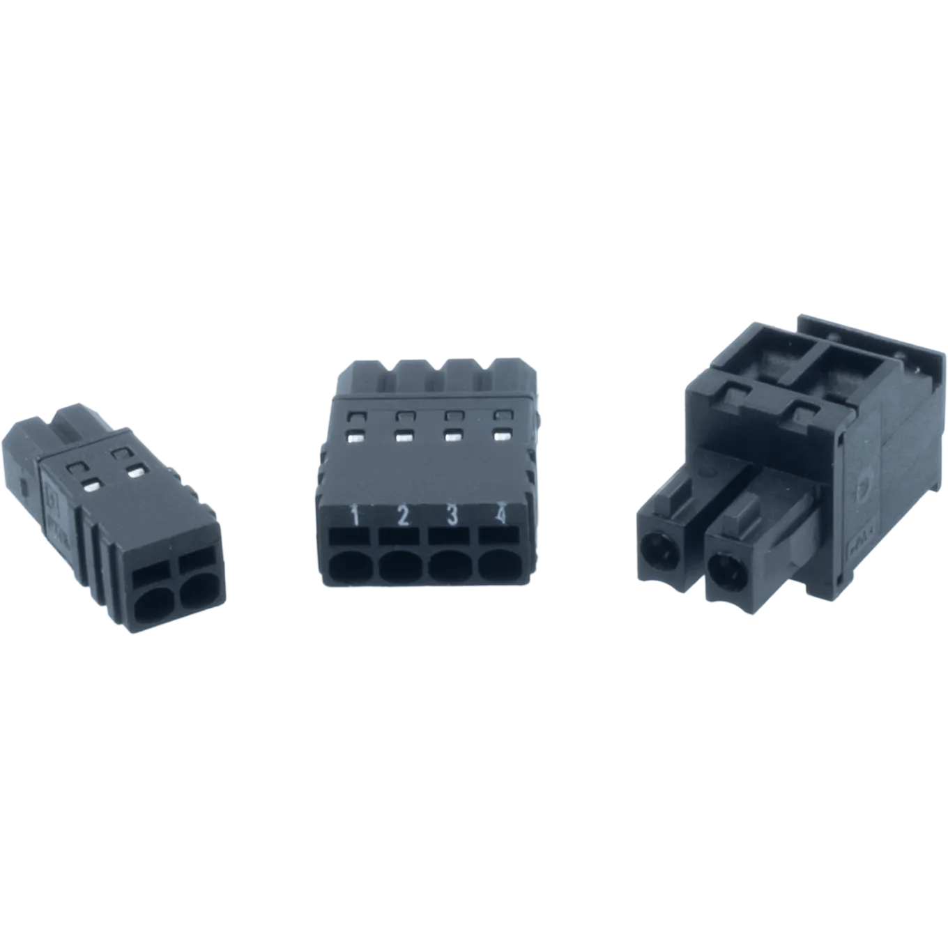 Black AXIS TP1902-E Connector Kit viewed from its front