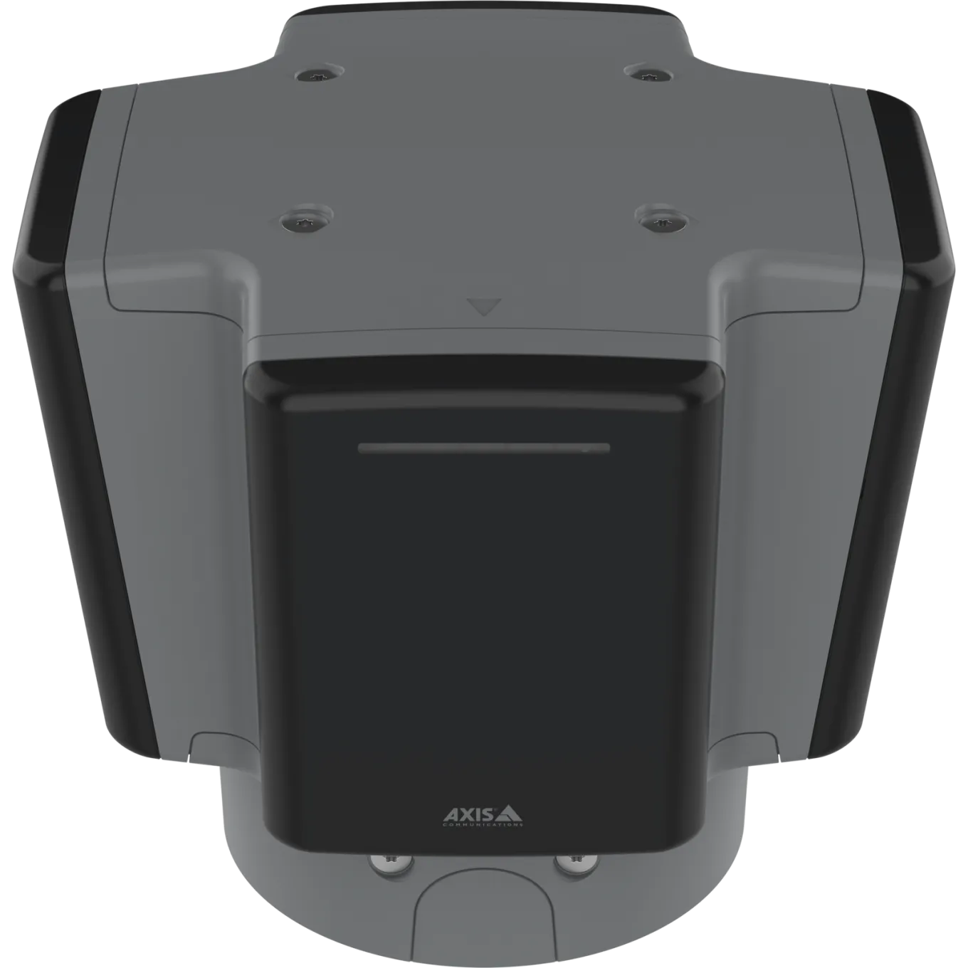 AXIS D2124-VE Radar in black, viewed from the front 