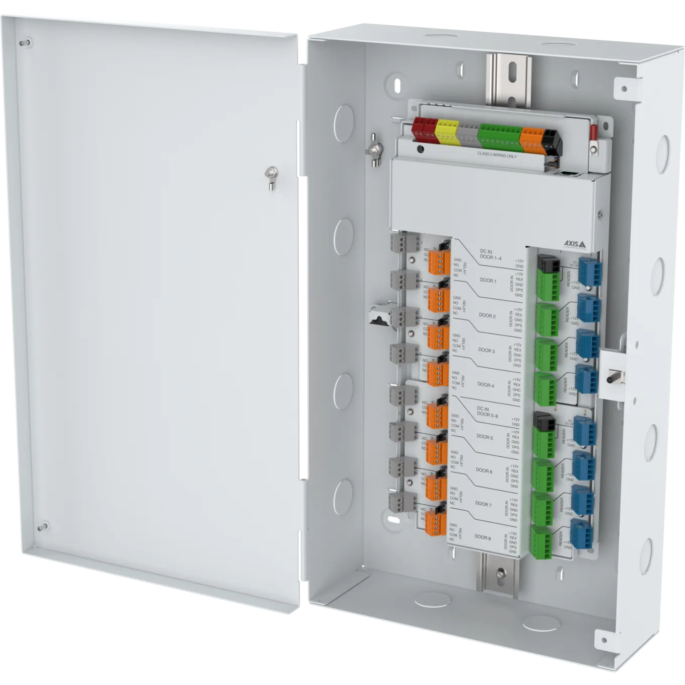 AXIS A1810-B Din rail enclosure installation
