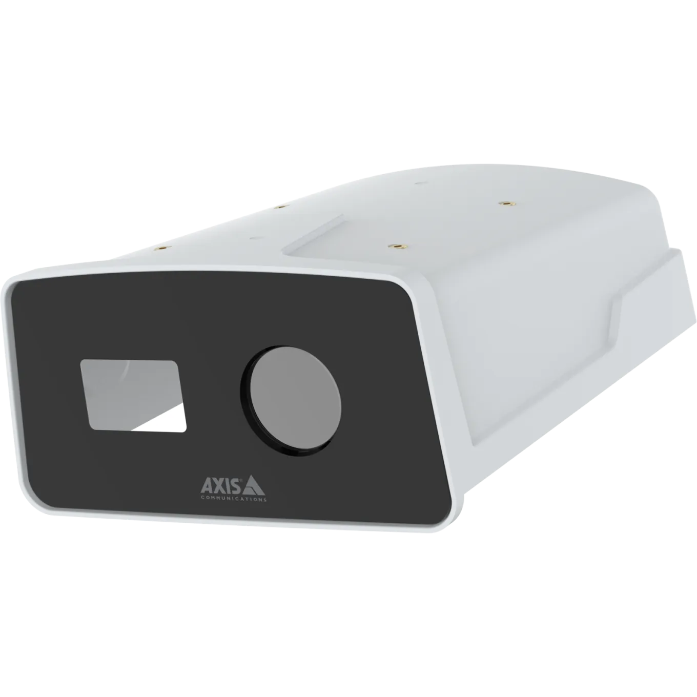 White AXIS TQ1824-E Top Cover viewed from its left angle.