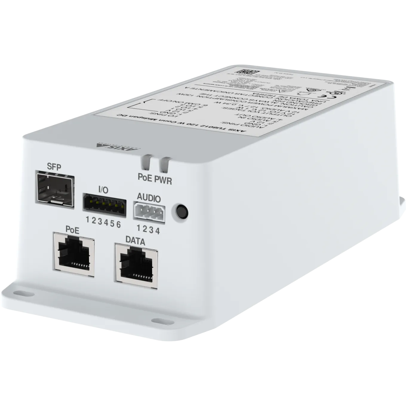 AXIS TU8012 120 W Connectivity Midspan, visto desde la parte frontal