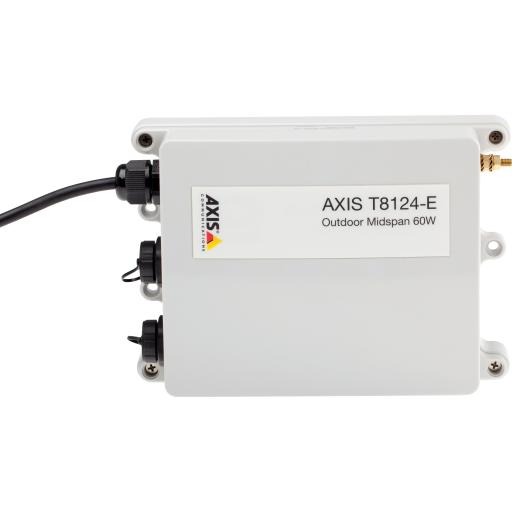 AXIS T8124-E Outdoor Midspan 60 W 1-port