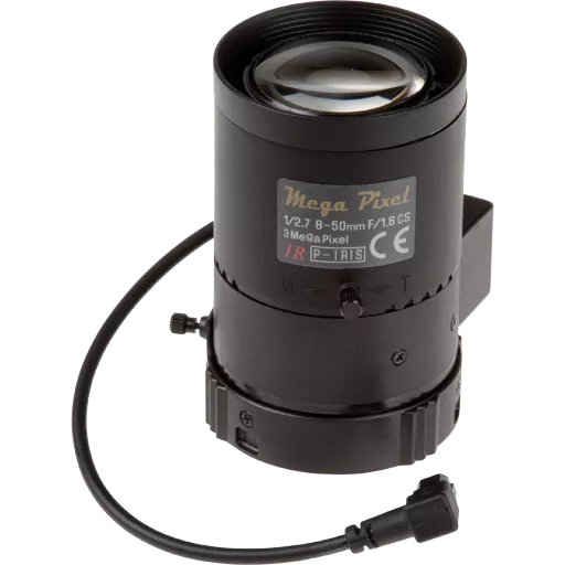 Tamron 5MP Lens P-iris 8-50 mm F1.6 | Axis Communications Tamron 5MP Lens P-iris 8-50 mm F1.6 | Axis Communications