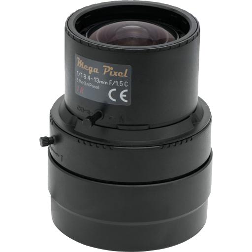 Tamron Varifocal 5MP Lens 4-13 mm, iris de tipo DC y montura C