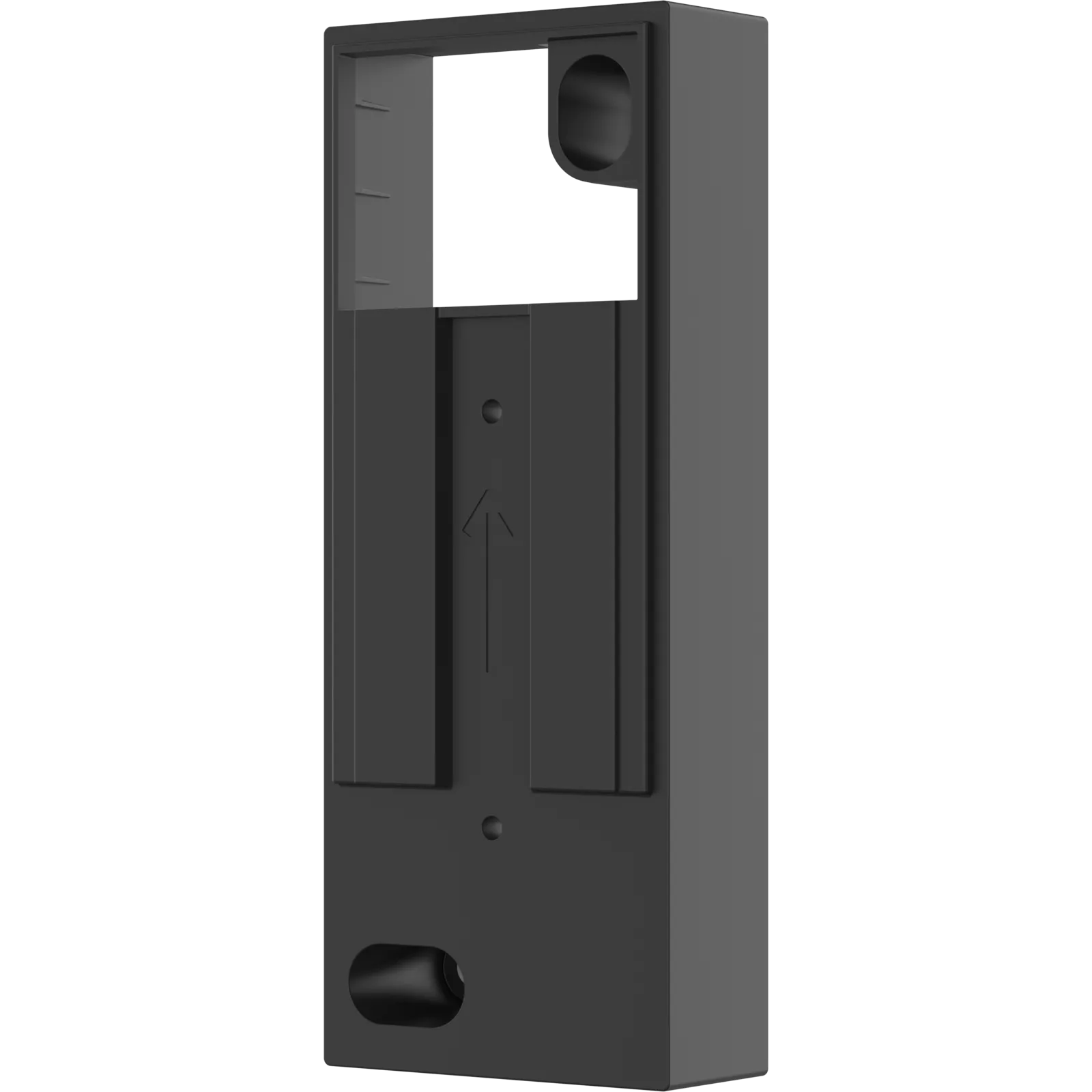 왼쪽 각도에서 본 검정색 AXIS TA4601 Surface Mount