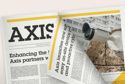 Axis Communications'dan en son haberler ile güncel kalın